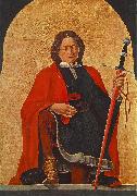 COSSA, Francesco del St Florian (Griffoni Polyptych) dsf USA oil painting artist